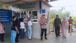 Polisi Jaga Ketat Keamanan Wisata Bahari Kejawanan, Antisipasi Premanisme dan Gangguan Kamtibmas