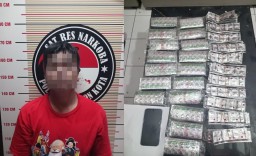 Transaksi Lewat HP, Tersangka Tak Sadar Polisi Sudah Mengintai