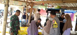 Bhabinkamtibmas Dampingi Penertiban PKL Stadion Bima, Warga Diimbau Tolak Premanisme dan Miras