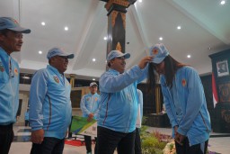 Pelepasan Peserta Kontingen Porprov Jatim ke-9 Tahun 2025 oleh Bupati Jombang