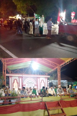 Kuwu Waled Desa dan Sekmat Waled Hadiri Marhaban dan Istighotsah Bersama Peringatan 1 Muharram