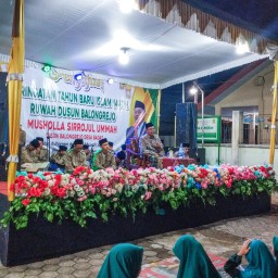 Warga Dusun Balongrejo Peringati Tahun Baru Islam Tradisi Ruwah Dusun