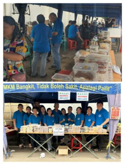 60 Jenis Makanan dan Minuman Khas digelar dalam rangka festival 2025 oleh PSMTII