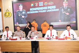 Polres Lamongan Bongkar Kasus Penyebaran Konten Pornografi Sesama Jenis