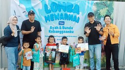 Aliansi Wartawan Surabaya Gelar Lomba Mewarnai Bertema "Ayah Bunda Kebanggaanku"