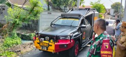 Granat Tangan Ditemukan di Saluran Air Perumahan Deltasari Sidoarjo, Tim Gegana Lakukan Disposal