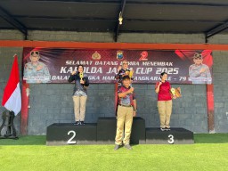 Polwan Polresta Malang Kota Raih Juara Lomba Menembak “Kapolda Jatim Cup 2025”