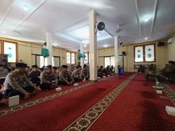 Polres Majalengka Gelar Kegiatan Binrohtal, Tingkatkan Keimanan dan Etika Personel