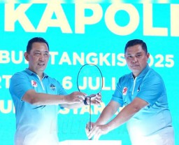 Kapolri Listyo Sigit Prabowo Hadiri Final Kapolri Cup 2025, Polda Jabar Raih Juara Beregu