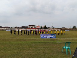 Bupati Cup Antara kesebelasan Rembang 1 versus PS Bulu Dengan Skor 3 : 0