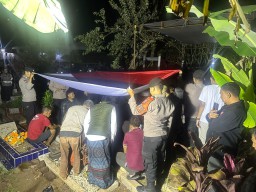 Gugur Saat Menjalankan Tugas, Bripka Cecep diberikan Kenaikan Pangkat Luar Biasa Anumerta