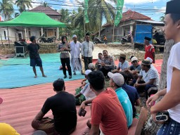Polantas Menyapa : Polres Sumenep Sambang Warga Desa Beri Edukasi Tertib Lalin