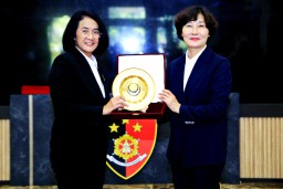 Bareskrim Polri Terima Kunjungan Delegasi Kepolisian Nasional Korea Selatan