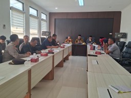 Bupati Warsubi Minta Pengaturan Sound System Dirembug, Kesbangpol Jombang Gelar Koordinasi Lintas Instansi