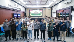 Polres Jombang Gelar Rakor Anev Produksi Jagung Kuartal III, Dorong Sinergi Ketahanan Pangan