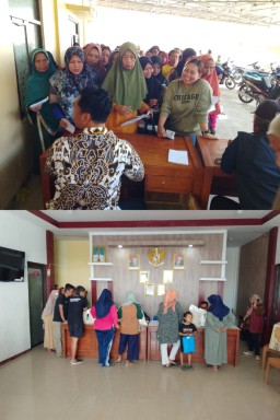 Pemdes Penpen Salurkan Beras Bulog Tahap Bulan Juni dan Juli untuk 715 KPM