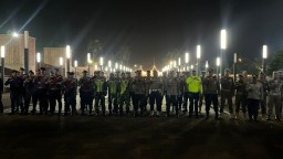 Polres Majalengka Gelar Patroli KRYD Gabungan Ciptakan Kamtibmas
