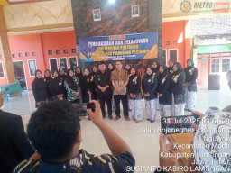 Pengukuhan Dan Pelantikan Tim Pembina Posyandu periode 2025/2030 Di Desa nguwok Kecamatan Modo
