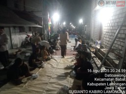 Bentuk Rasa Syukur Warga Rt.03 Rw.04 Dusun Nawong Mengelar Tasyakuran Untuk Meringati Hari kemerdekaan RI Ke 80