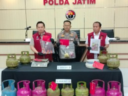 Polda Jatim Bongkar Praktik Pengoplosan Elpiji Subsidi di Malang, Kerugian Negara Capai Miliaran