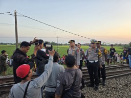KERETA API ARGO BROMO ANGGREK ANJLOK DI PAGADEN SUBANG, POLISI AMBIL LANGKAH PENANGANAN CEPAT