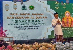 Jam'ul Jawami dan Sema'an Al- Qur'an “SINAR BULAN” di Ponpes Salafiyah Nurur Rohmah Belud Sarirejo