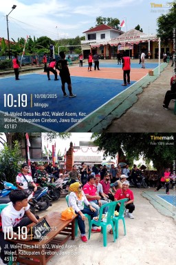 TURNAMEN BOLA VOLLY ANTAR PERANGKAT DESA SE-KECAMATAN WALED KABUPATEN CIREBON