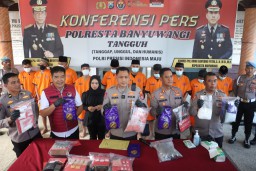 Polresta Banyuwangi Berhasil Ungkap Narkoba Selama Agustus 2025
