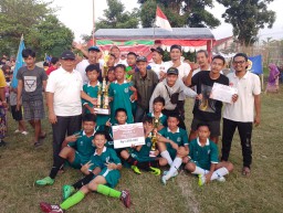 Final Sepak Bola U-14 Antar Prapanca Vs BMW Desa Cikulak Kecamatan Waled Kabupaten Cirebon