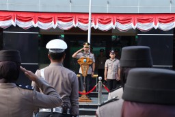 Peringatan Hari Juang Polri,  Wakapolres Lamongan: Semangat Juang Polri Untuk Masyarakat Menuju Indonesia Maju
