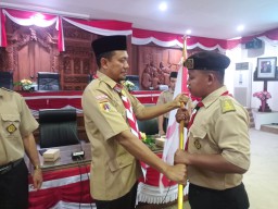 Baru Kali Ini Kontingen Raimuna Daerah Pelepasan Di Gedung Dewan