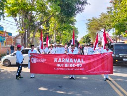 Puncak Peringatan Hari Kemerdekaan RI ke 80 Rembang Di Tutup Karnafal