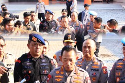 Presiden Prabowo Kunjungi Polisi Korban Kerusuhan, Polri Janji Pulihkan Keamanan dan Tangkap Pelaku