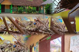Kondisi SDN Jeruk Kian Parah, Belum Ada Tanda-tanda Perbaikan