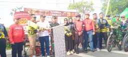Ababil Group Gelar Gowes, Donor Darah, Cek Kesehatan Gratis, dan Pameran UMKM; Ribuan Warga Lamongan Antusias