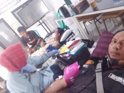 Desa Babakangebang Bantu Sesama Melalui Kegiatan Donor Darah
