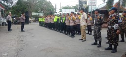 Apel PAM Gabungan Sukseskan Acara Ponpes Al Mubarok Bersholawat