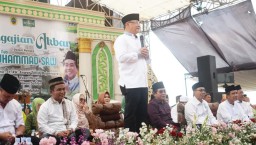 Bupati Pati Hadiri Pengajian Akbar Maulid Nabi di Desa Godo, Sampaikan Sejumlah Program Pembangunan