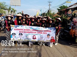 Karnaval Budaya Sedekah Laut " Nadran " Desa Mundupesisir Tahun 2025