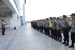 Polres Lamongan Laksanakan Pengamanan Pertandingan Liga 2 Pegadaian Championship 2025/2026