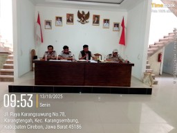 Pemdes Karangtengah Kecamatan Karangsembung Pembagian Sertifikat PTSL Tahun 2025