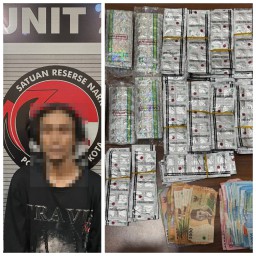 Sat Resnarkoba Polres Cirebon Kota Tangkap Pengedar Obat Keras, Sita Ribuan Butir Pil Terlarang