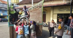 Polsek Babat Amankan 13 Pemuda Dan 17 Kendaraan Karena Konvoi Dan Menggangu Kamtibmas