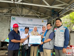 YBM PLN UIP JBTB Dorong Kemandirian Pakan Lele, KUC Faster Bangkit Lagi