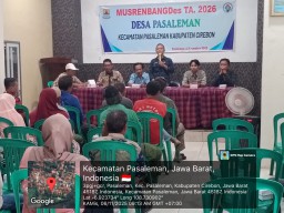 Gelar Musrenbangdes, Pemdes Pasaleman Kecamatan Pasaleman Persiapkan Program 2026