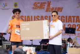 Bupati Pati Sudewo Lepas Peserta SE-RUN 2025: Ajak Warga Sukseskan Sensus Ekonomi 2026