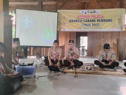 Pusdik Kwarcab Rembang Gelar Pitaran Pelatih Di Buper Karangsari Park