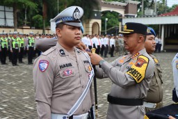 Apel Gelar Pasukan Operasi Zebra Candi 2025, Kapolresta Pati Tekankan Disiplin dan Humanisme di Lapangan