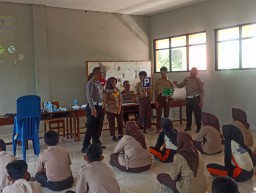 Satlantas Polresta Pati Sambangi SMK Tama Jaya: Siswa ‘Dibedah’ Soal Safety Riding Jelang Puncak Ops Zebra Candi 2025