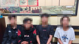 Tawuran Konten Digagalkan di Mundu, Empat Pemuda Diamankan